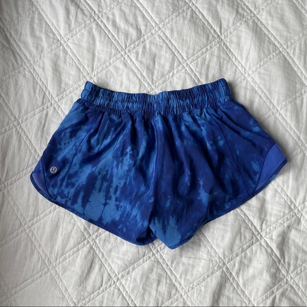 Rare lululemon game day blazer blue hotty hots - 2.5 low rise
